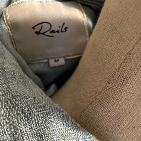 Rails Denim Button Down Stars - Picture 5 of 6